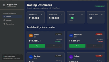 Crypto Trading Simulator